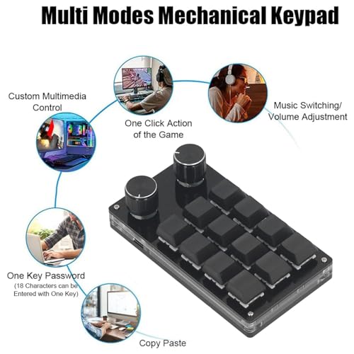 Teclado Mecánico Gamer Fafeicyeskyxmhzgu Cableado miniatura 5