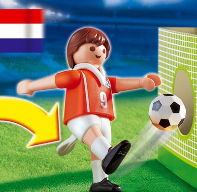 Playmobil Evenementiel - 4713 - Figurine - Joueur de football Néerlandais