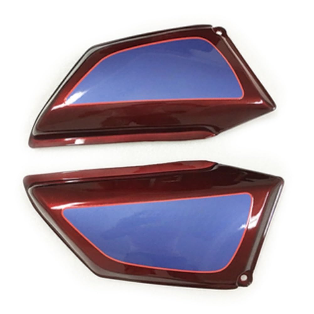 Pasuje Do CM125 125cc Prawego I Lewego Motocykla, Części Ciała Bocznych Osłon Akumulatora osłony akumulatora Motocyklowe osłony akumulatora(Black and Red)