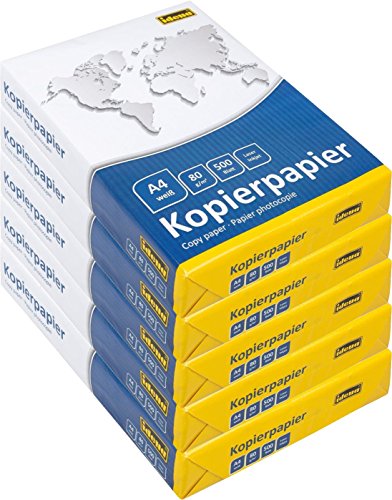Preisvergleich Produktbild Idena Kopierpapier (1 Karton = 2500 Blatt, DIN A4)