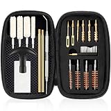 HUNTSEN Universal Handgun Cleaning kit .22.357.38,9mm.45 Caliber Pistol Cleaning Kit Bronze Bore Bru