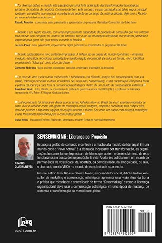 Sensemaking: Liderança por Propósito: Comunicação Estratégica para um Mundo de Complexidade Exponenc