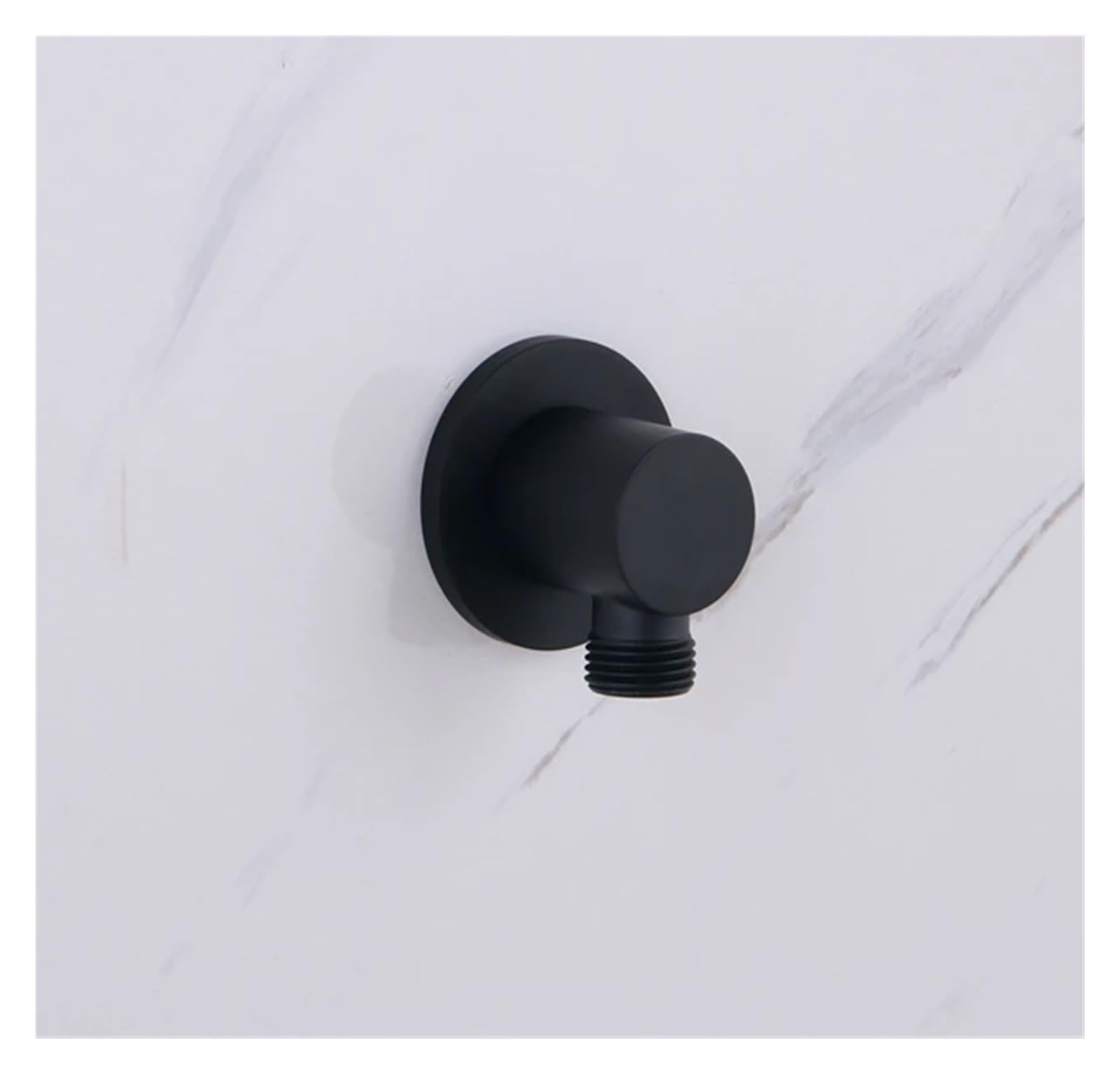 Conector de manguera doble ZHGUIMING para ducha familiar en negro D