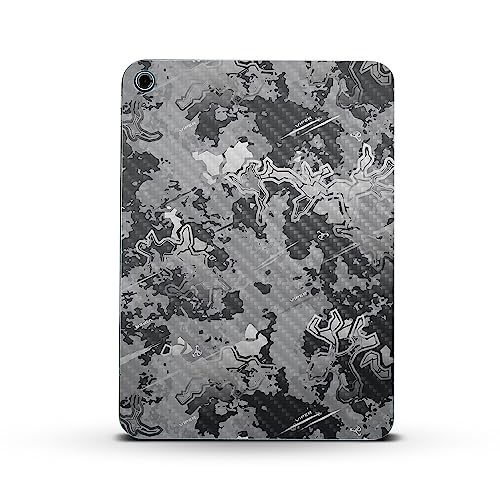 Image of MightySkins Carbon Fiber Skin Compatible with Apple iPad 10.9 inch 10th Gen (2022) Full Wrap Kit - Viper Urban | Protective, Durable Textured Carbon Fiber Finish | Easy to Apply | Made in The USA