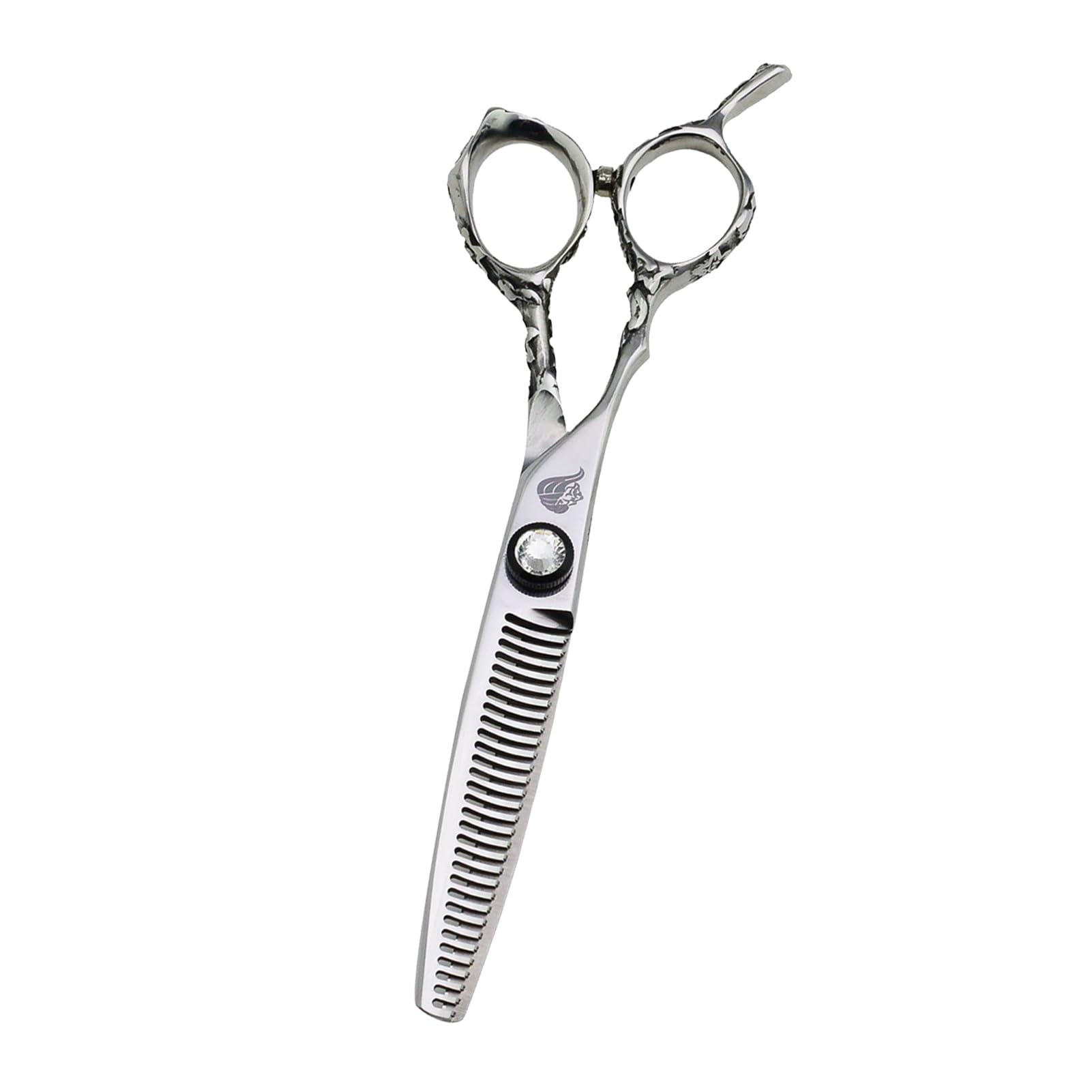 Lerutwis Thinning Scissor 6 Inch Left Hand Scissors Slide And Dry Shears Lefty Barber Accessories For Left Handed Hairdresser Professional Lefty Hairdressing Cutting Scissors Straight Clippers(Thinning Scissor)