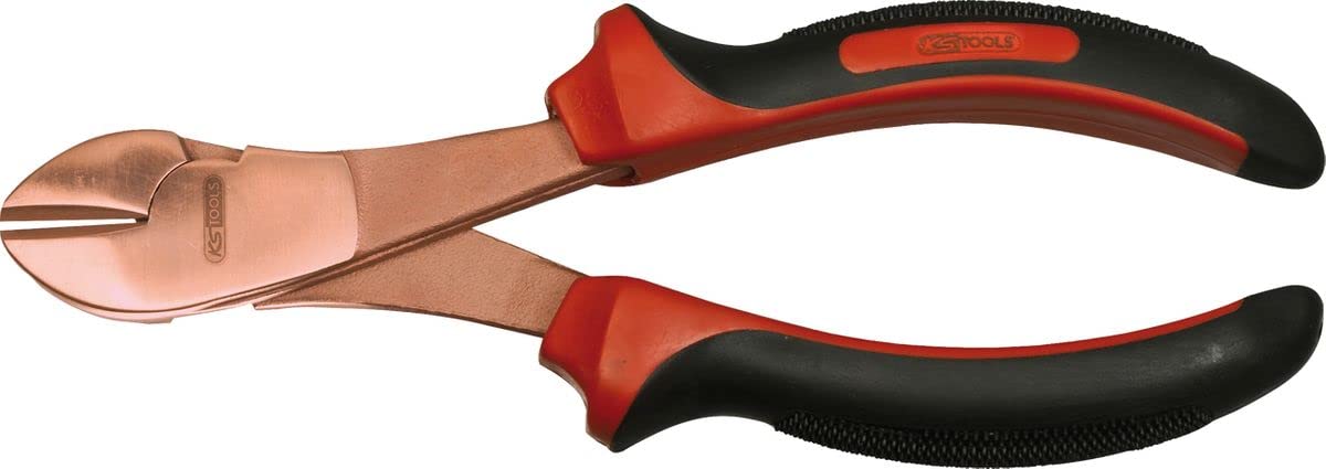 KS Tools 962.0617 Alicates de fuerza, corte diagonal BERYLLIUMplus 190 mm