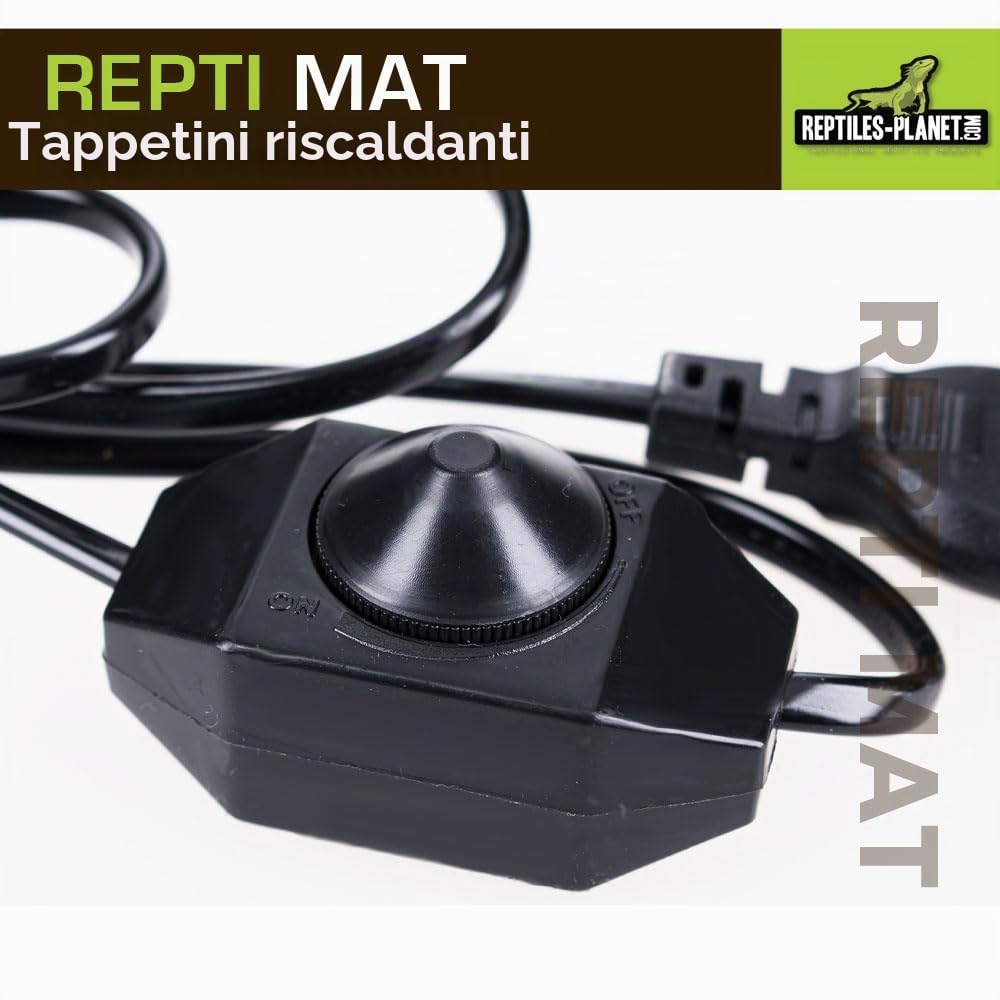 Reptiles Planet - Repti Mat - Tappeto riscaldante per Terrario - 28 W / 53 x 28 cm