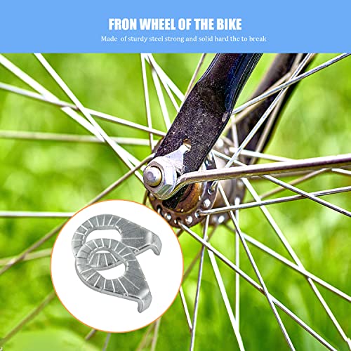 Achsmutter Fahrrad M8 M9.5 M10 Edelstahl Flanschmuttern mit Sperrverzahnung Sechskantmutter Fahrrad Sicherheitsscheibe Kit