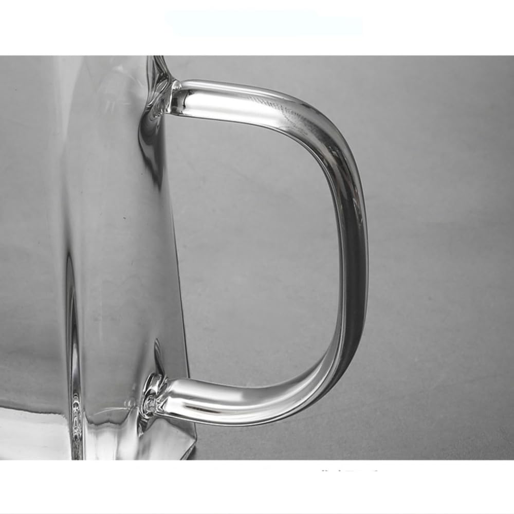 Cha Hai Verre Transparent Pichet à Thé 350 ml Résistant Haute Température Gongfu