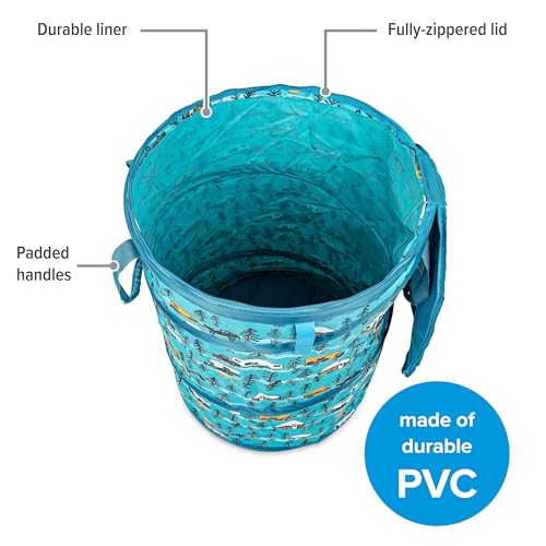 Contenedor Utility Plegable Camco 30 Galones Teal miniatura 4