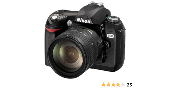 Nikon D70 デジタル一眼レフカメラ レンズキット [AF-S DX ズームニッコールED 18~70mm F3.5~4.5G(IF)セット]