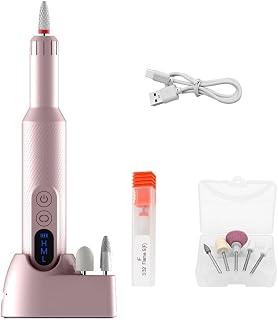 Wireless Nail Drill Machine Rechargeable Electric File for Manicure Pedicure