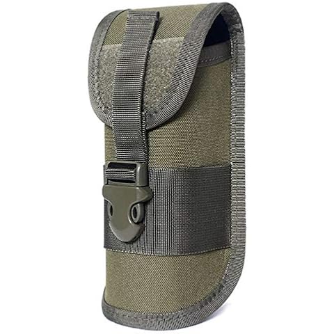 ACEXIER MOLLE Glasses Pouch Outdoor Durable Tactical Pouch Sunglasses Case Army Style Flashlight Pouch with Buckle … Cover