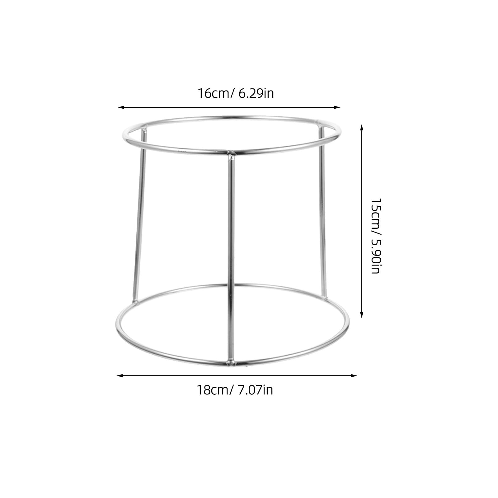Recoge Pizza Accesorio Versátil en Acero Inoxidable de Doble Capa Bandeja para Soporte Paquete de 2 Piezas para Servir en Restaurante y Cocina