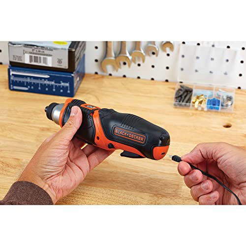 Black & Decker BDCS40BI Black+Decker 4V Max* Cordless Screwdriver thumb #9