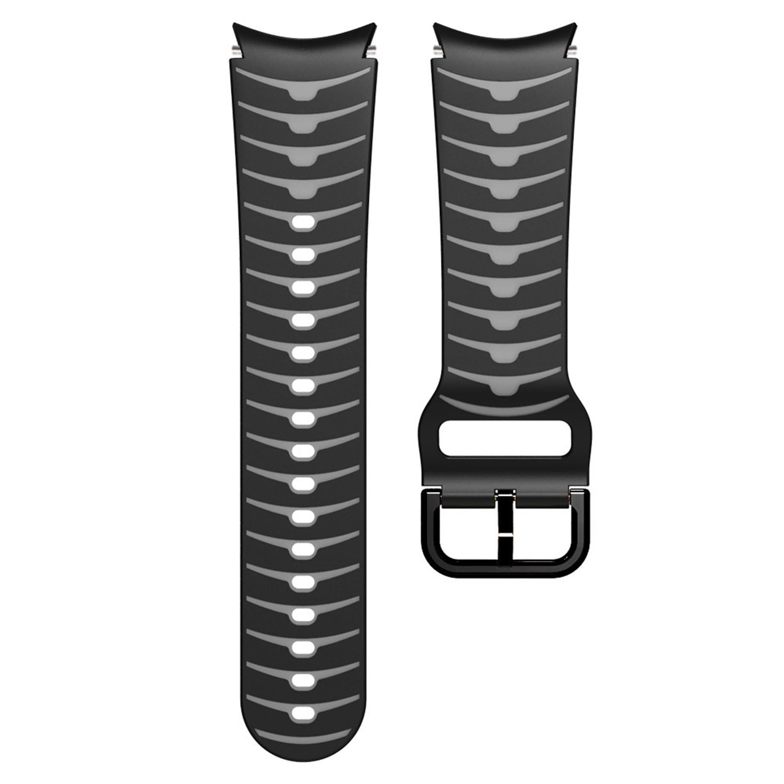Bracelet en silicone pour Samsung Watch 6 5 4 44 mm 40 mm/4 Classic 46 mm 42 mm 5pro 45 mm Bracelet pour Galaxy Watch 6Classic 43 47 mm, Watch 6 40mm, Agate
