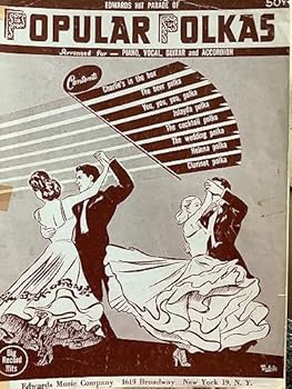Paperback Edwards Hit Parade of Popular Polkas Book