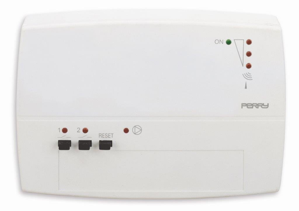 1txrx02 / p - perry electric srl receiver rx 2 zone wall