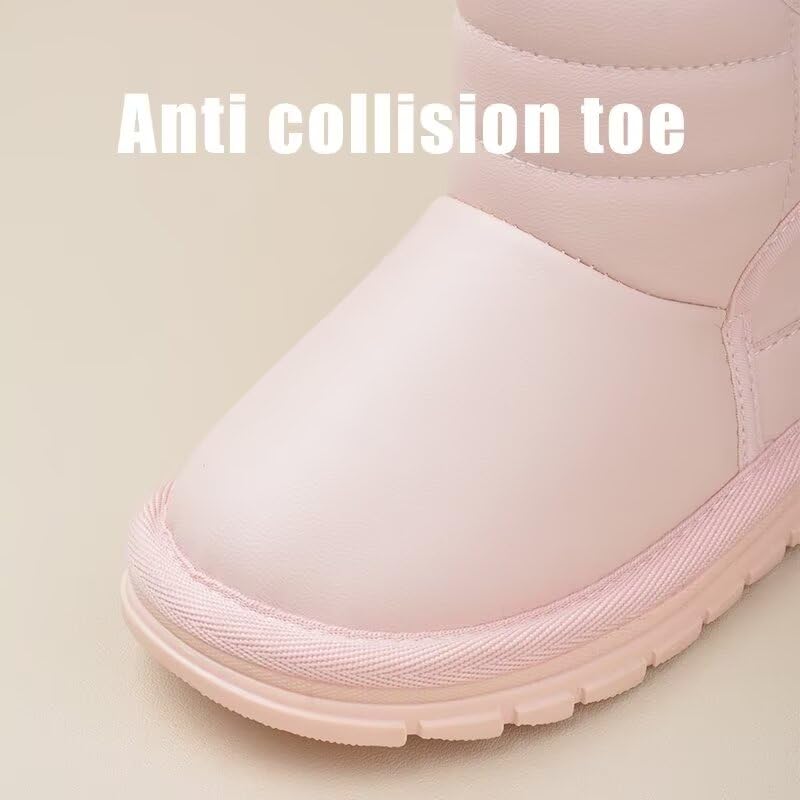 Toddler Boy Girl Water Resistant Warm Winter Boots for Outdoor Snow Walking Sport4