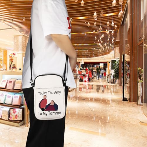 PXTIDY You're The Amy To My Tammy Crossbody Bag 1000 Pound Sisters Amy and Tammy Fans Gift Reality TV Gift Comedy Merchandise3