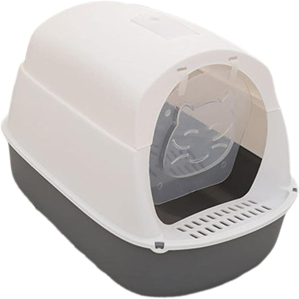 Qianly Cozy Cave: Hooded Cat Bed with Enclosed Design