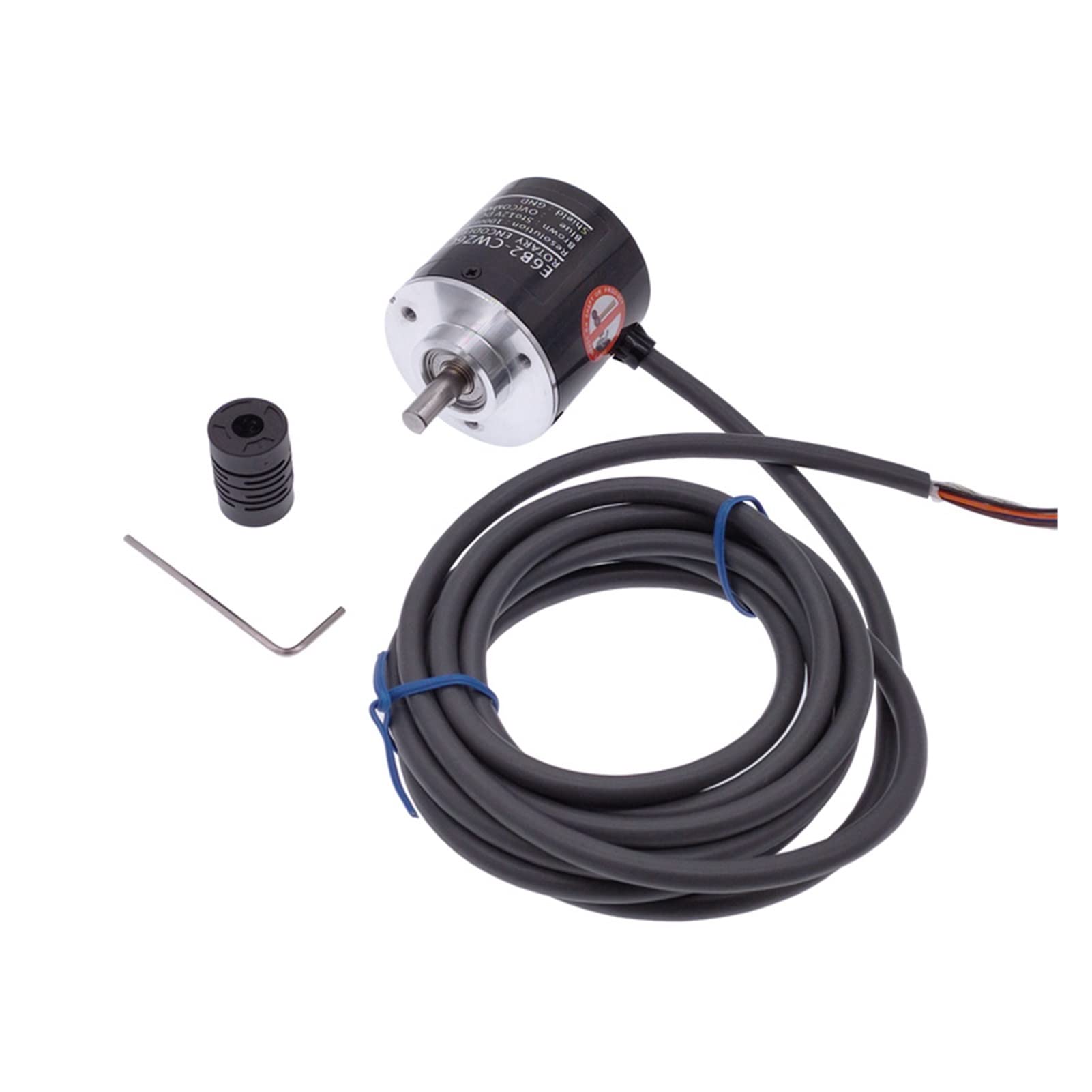 Przełącznik enkodera E6B2 CWZ6C obrotowy E6B2-CWZ6C 100/200/360/500/600/800/1000/2000P/R 5-24V DC NPN wyjście z linią 2m (600p R)