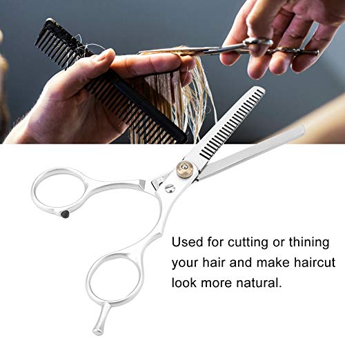 Tesoura de corte de cabelo, Conjunto de tesouras para corte de cabelo em aço inoxidável Tesoura para
