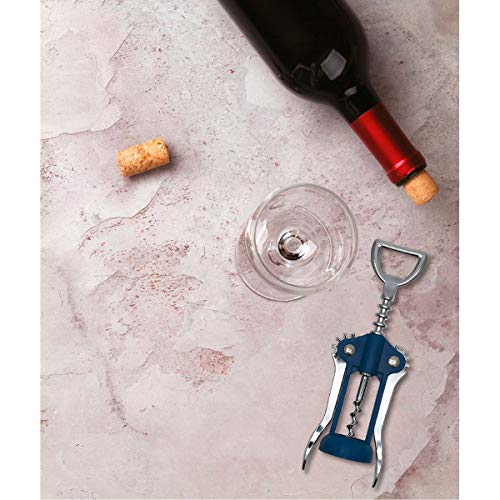 Fackelmann Elemental kurkentrekker, wijnflesopener, elegant, zinklegering en PP, 17 cm, 1 stuk - Afbeelding 5