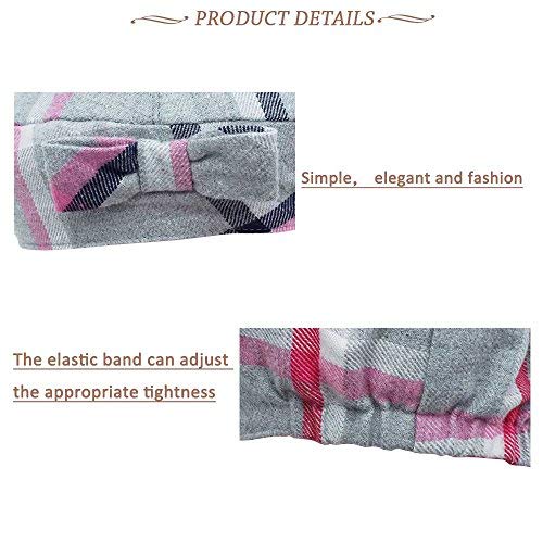 Keepersheep Baby Girls' Lovely Cute Beanie Hat, Baby Girls' Berets Hat with Bowknot4