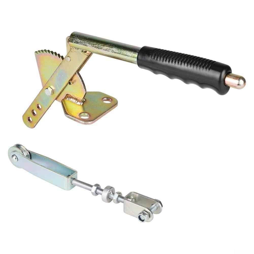 Ricambio per leva del freno a mano per rimorchio, accessorio per rimorchio per roulotte, compatibile con vari modelli di rimorchi (freno a mano + regolatore)