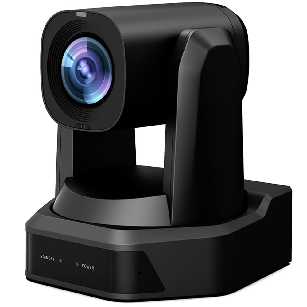Church Studio Streaming SDI Poe 30X Zoom Ottico Telecamera PTZ HD1080P 60fps, AI Auto Tracciamento Conferenza Con HDMI LAN USB, Eventi Sport Podcast Live Streaming RP-HD66A-30