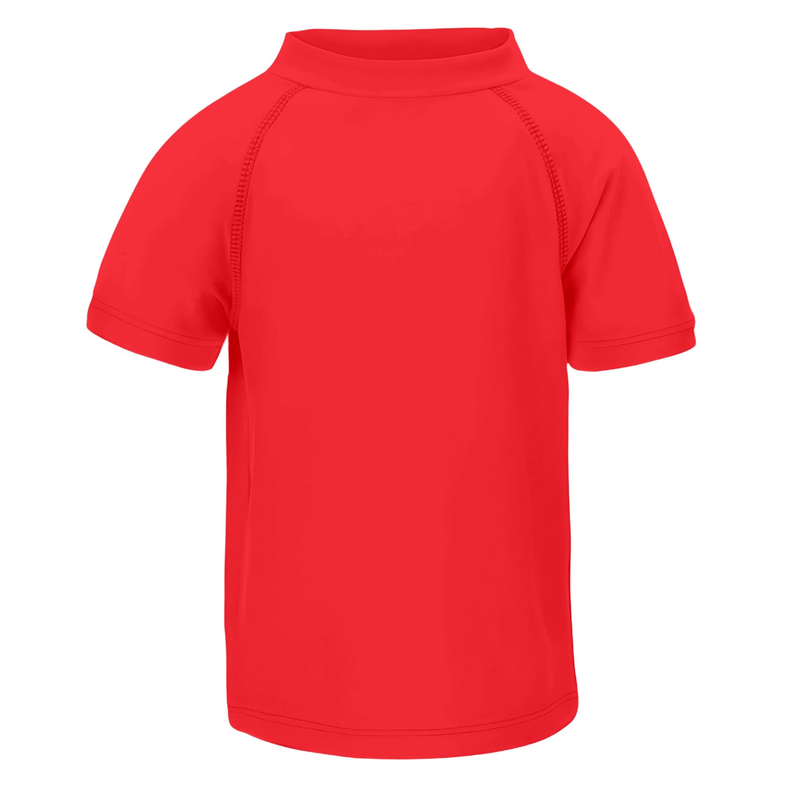 LACOFIABoys Short Sleeve Rash Vest Kids Sun Protection Swimwear Children Rash Guard Quick Drying