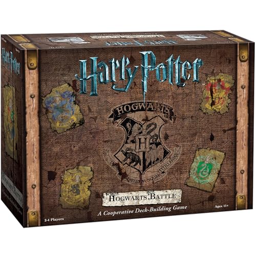 USAopoly, Harry Potter: Hogwarts Battle, Board Game, Ages 11+,