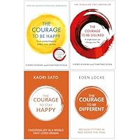 Courage to be Happy, Courage To Be Disliked, Courage To Stay Happy, Courage To Be Different 4 Books Collection Set