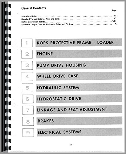 International Harvester 4135 Compact Skid Steer Loader Service Manual (Chassis)      Unknown Binding