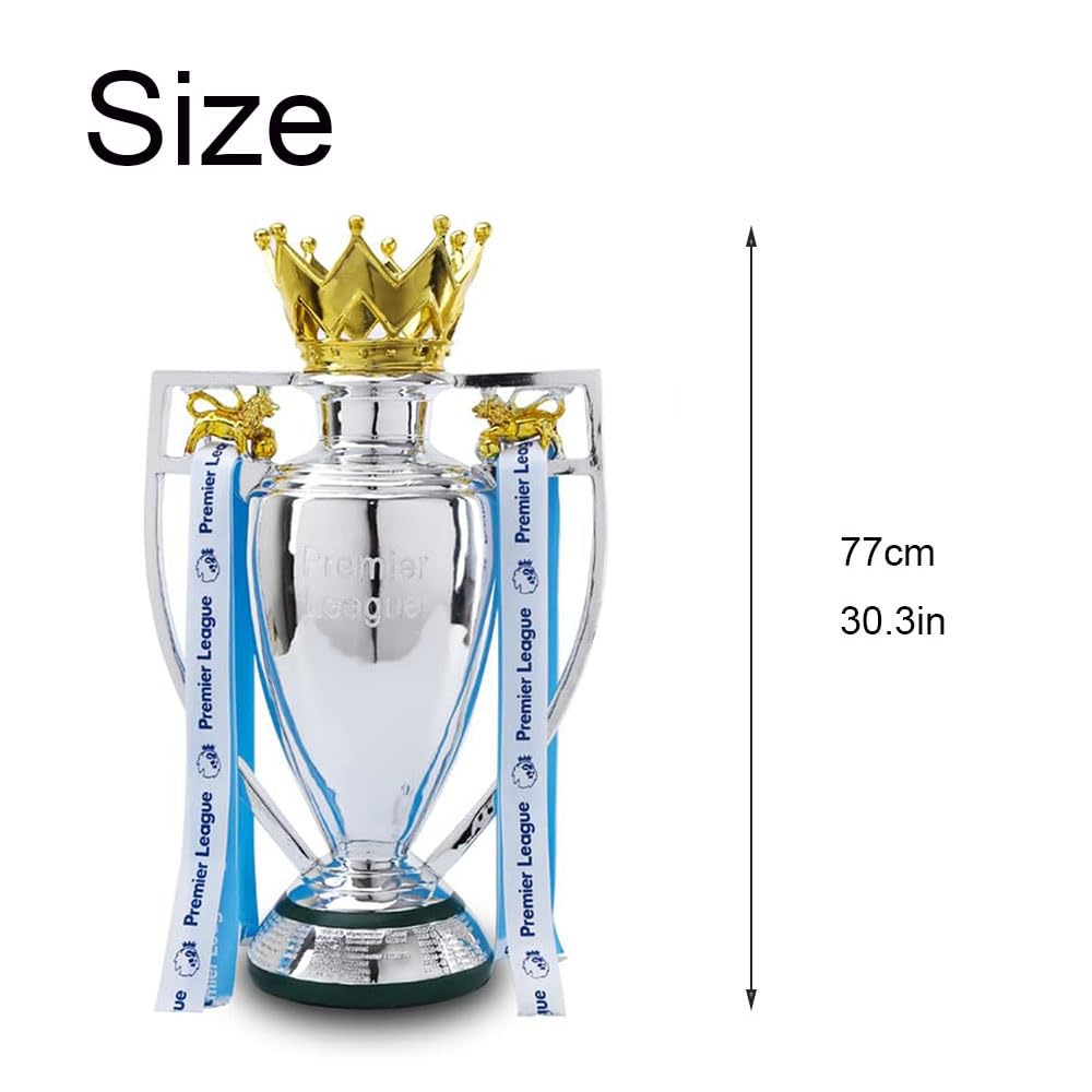 SWAYVES Champions Trophy Replica Trofeos de Fútbol Souvenirs Fansccionables Home Office Bar/30.3In/77Cm