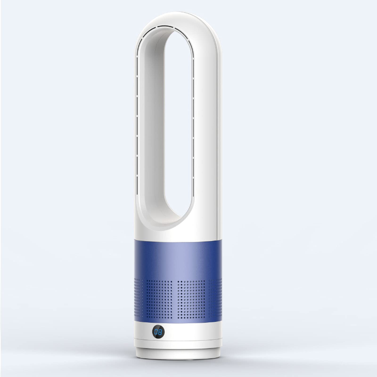 Tower Fan 23 6 Bladeless Fan 80 Oscillating 8 Speeds Tower Fan with Remote 8H Timer Portable Quiet