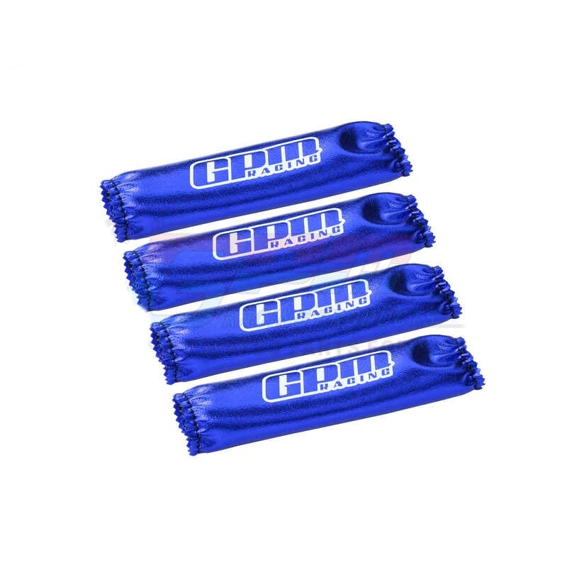 Palumma Shock Absorber Dust Cover for TRAXXAS 1/8 6S MAXX SLASH-102076-4 (Blue)