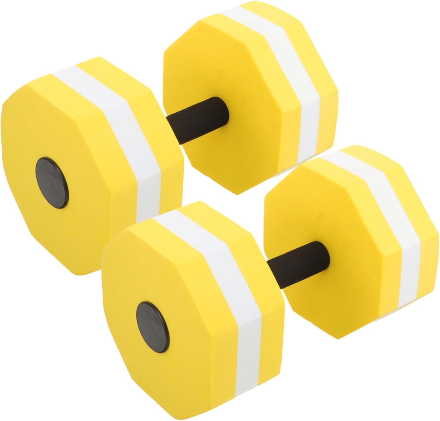 2Pcs Water Floating Dumbbells for Adults Pool Exercise Weights for Water Aerobics Underwater Fitness and Joint Friendly Workouts for Beginners