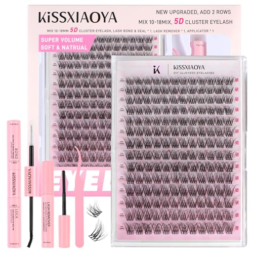 LYMYBETY Pestañas postizas (D04 KIT, 10-18MM)