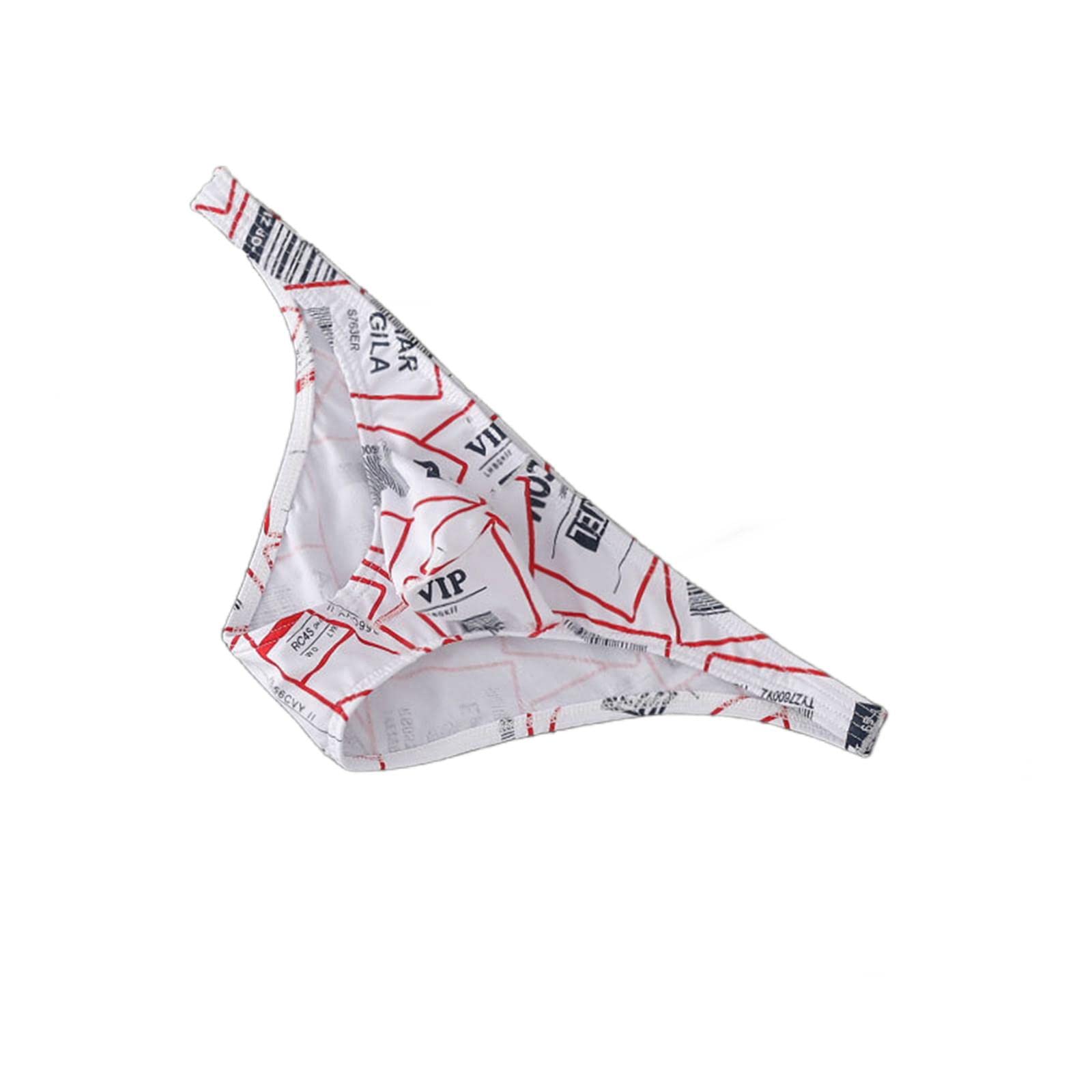 Slip Uomo Slip di Gioventù Sexy della Vita Bassa Stampati della Moda di Cotone Sono Disponibili 3 Pacchetti