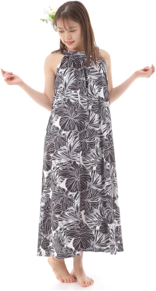 Amazon.co.jp: [ミウ・ミント・アロハ] ワンピース レディース ロング