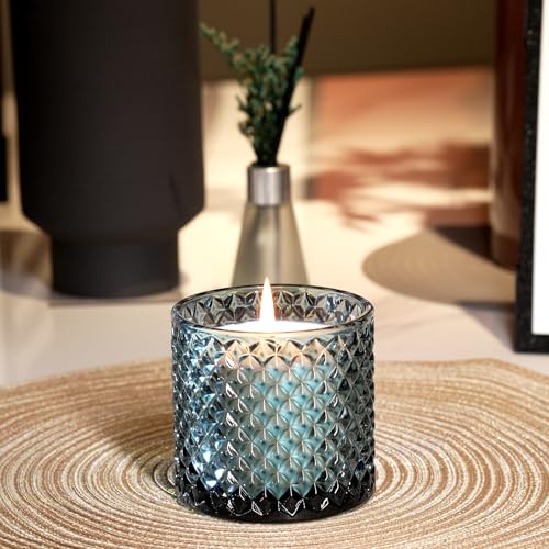 Citrus Herbaceous & Lavendery Sage Scented Candles,Gifts for Men Women,Large Jar Candle for Home Scented, Aromatherapy Candle, Organic Soy Wax Scented Candle, Bedroom Decor - Image 5