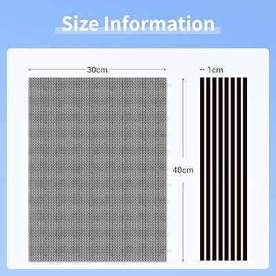 PC Dust Filter 400x300mm, 4Pack DIY PC Case Dust Mesh Filter PVC Dustproof Filter Cover Cooler Fan Grills with Magnetic Strip for Computer PC Case Speaker(PVC, 400 * 300mm, 4pcs, Black)