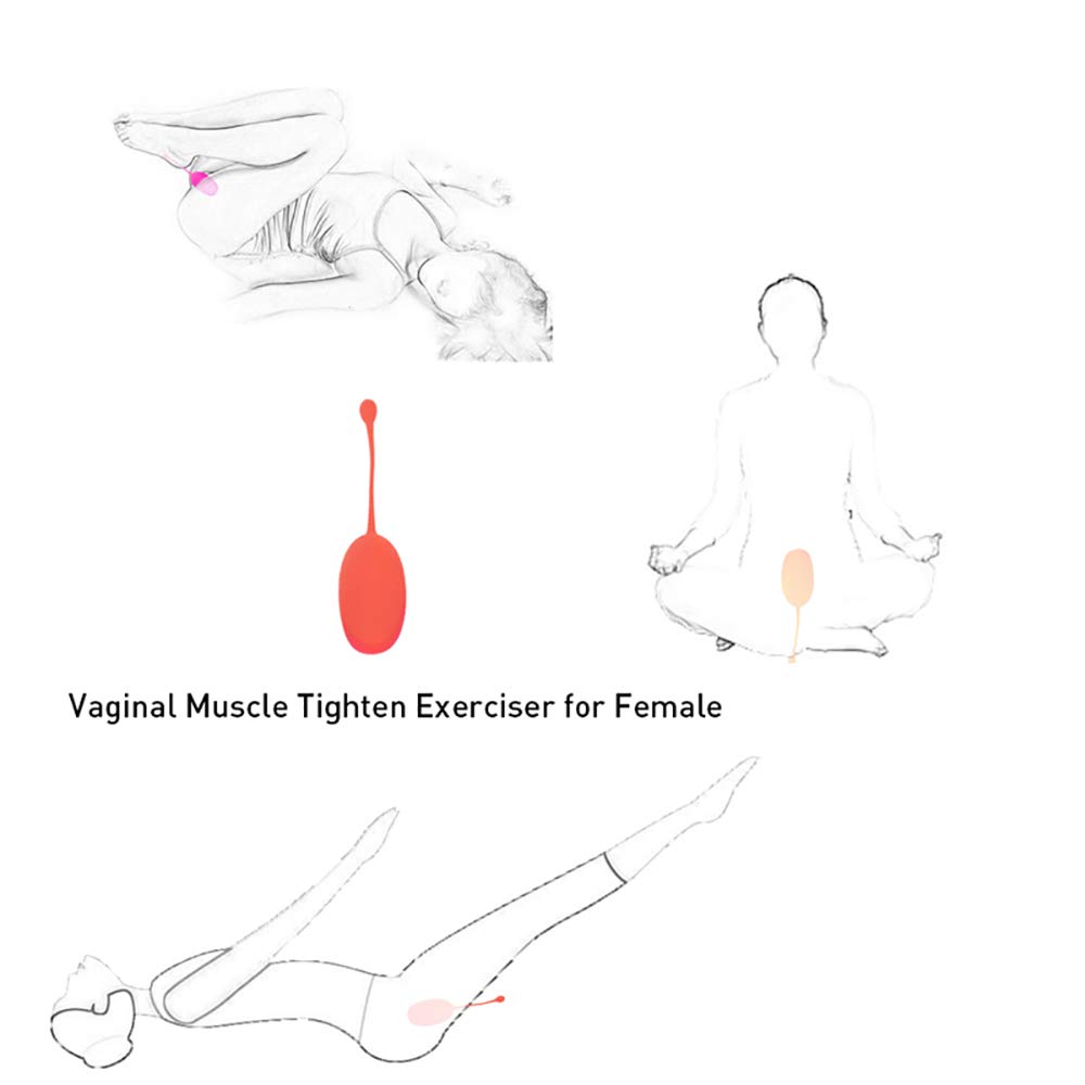 Bola Vaginal Femenina, Contracción Perineal De Kegel, 6 Cajas De Cuerpo Resistente Al Agua, Recuperación Postparto De Masaje Con Pesas Genitales, Silicona Médica + ABS, Saludable Y Cómodo.