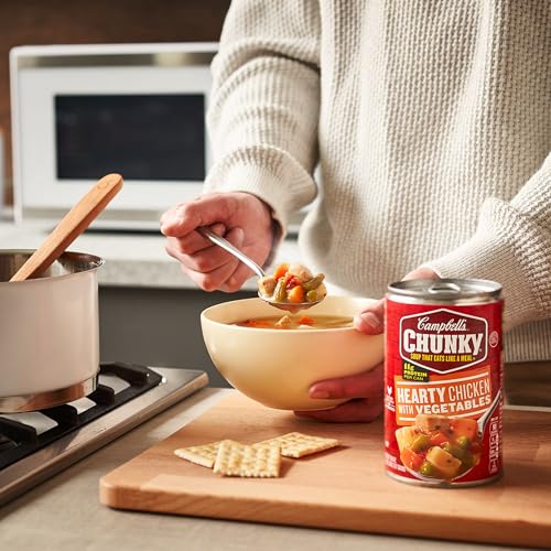 Image of Campbell's Chunky Soup, Chicken with Vegetables Soup, 18.6 Oz Can