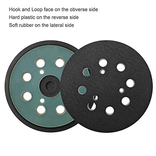 Standard 5" Hook And Loop Replacement Sander Pad For Porter Cable 343/343K, 390/390K, 382, 343Vsk Orbit Sander #TOP5