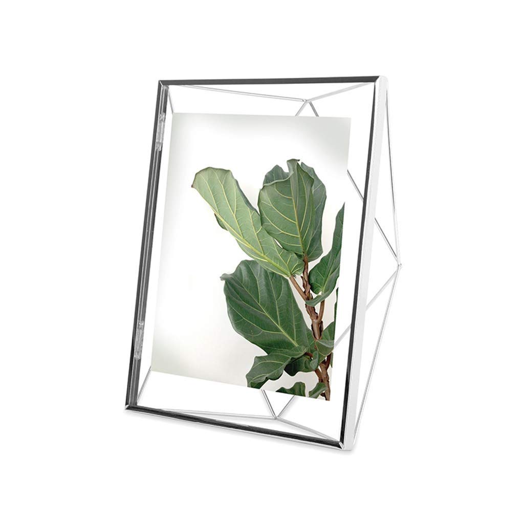 MOBYGKFY Picture Frame, 5x7 Photo Display for Desk or Wall, Copper
