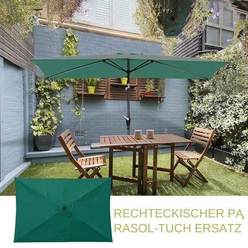 Toit de rechange parasol 2x3m de qualité supérieure et haute résistance - 3