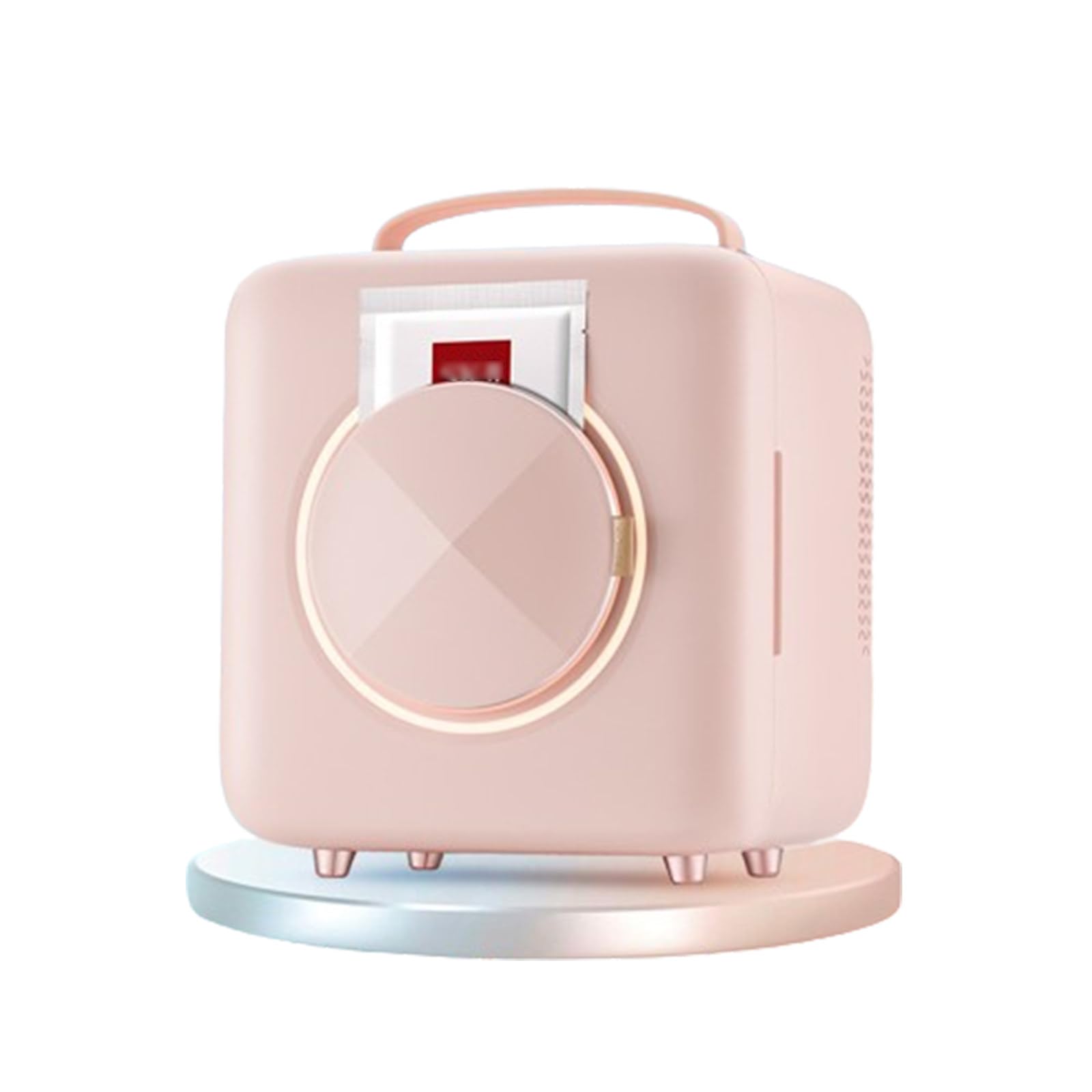 Frigorifero cosmetico da 9 litri Cosmetici e prodotti per la cura della pelle Refrigerazione Conservazione intelligente a temperatura costante,Pink